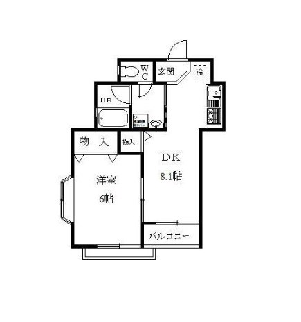 アンジェラ  間取り図