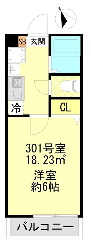 ガーデン一之江 間取り