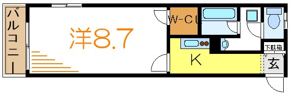 リブリ・クローバー 間取り図
