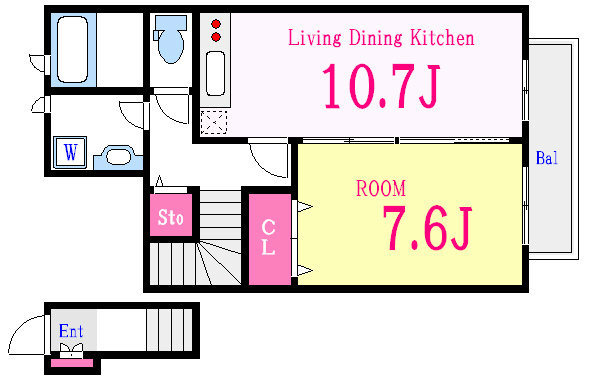 アスピリアペルル 間取り図