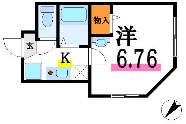 パインヒル東小岩    間取り図