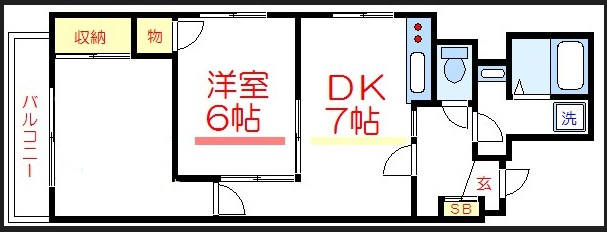 カームデイズＡ・Ｋ・Ａ 間取り