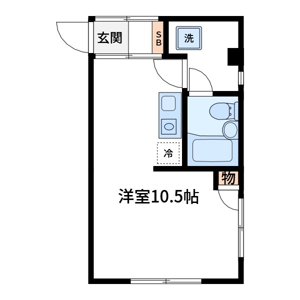 大森マンション 間取り図