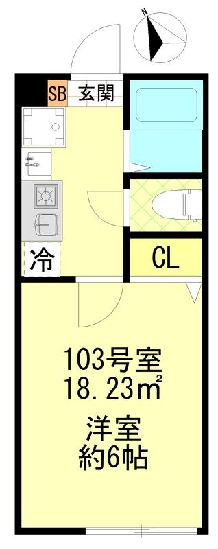 ガーデン一之江 間取り