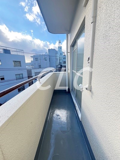 神部コーポ ベランダ