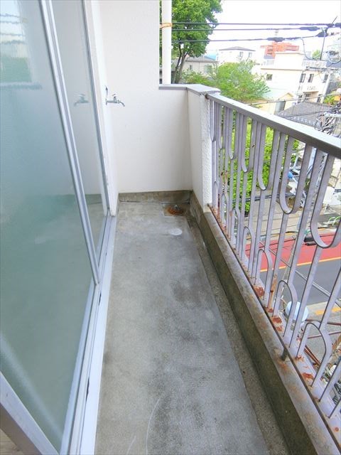 榛葉マンション ベランダ