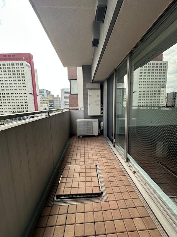 ファミールグラン銀座4丁目オーセンティア ベランダ