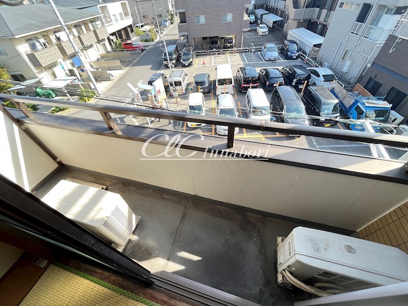 市川ハイムⅢ ベランダ