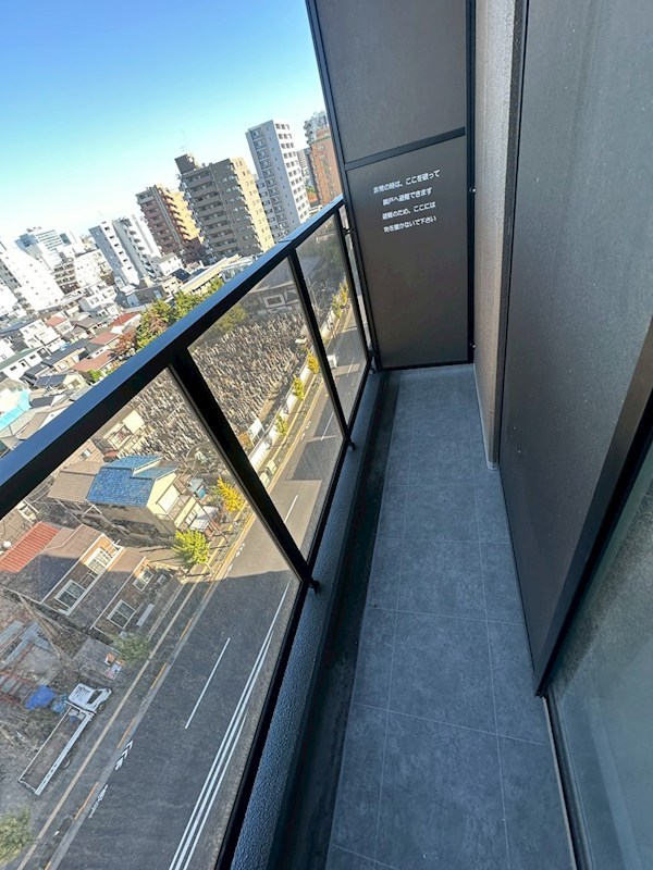 ラグゼナ北千住  ベランダ