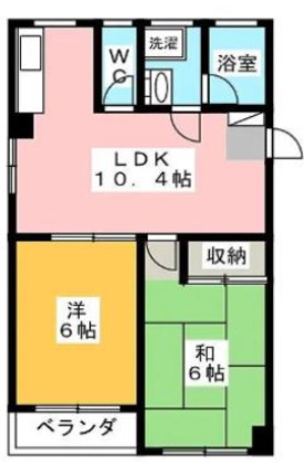 フラットKO 間取り