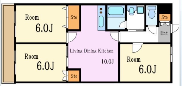 ダイチュウマンション 間取り