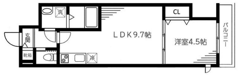 コンフォール王子神谷 間取り
