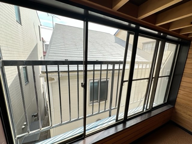 ゆかりハイツ ベランダ