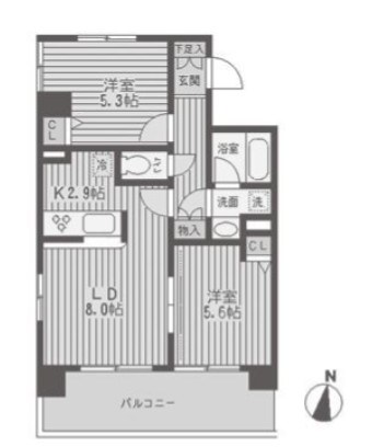 レジディア両国  間取り