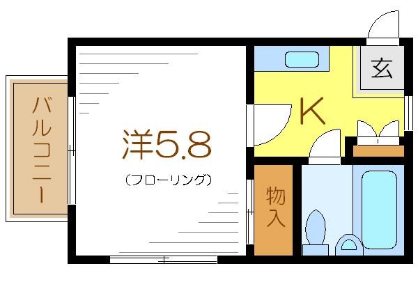 コーポリベール 間取り