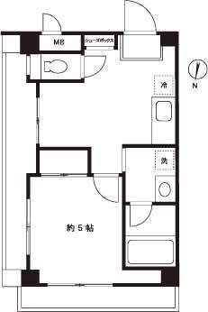 ＤｅＬＣＣＳ西大島 間取り