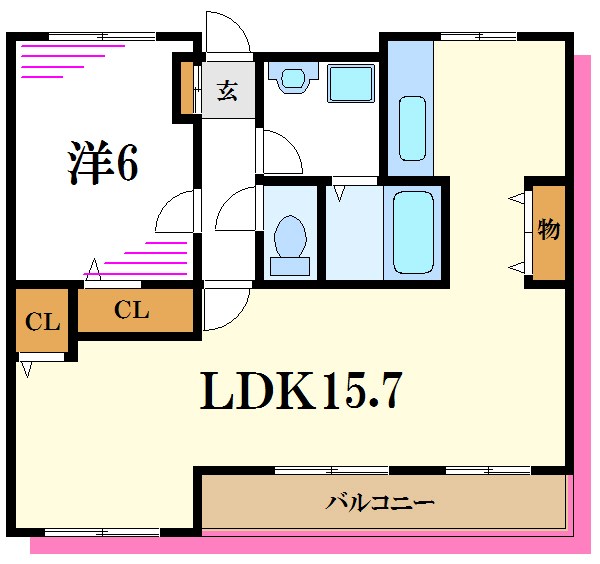 Primavera uno 間取り