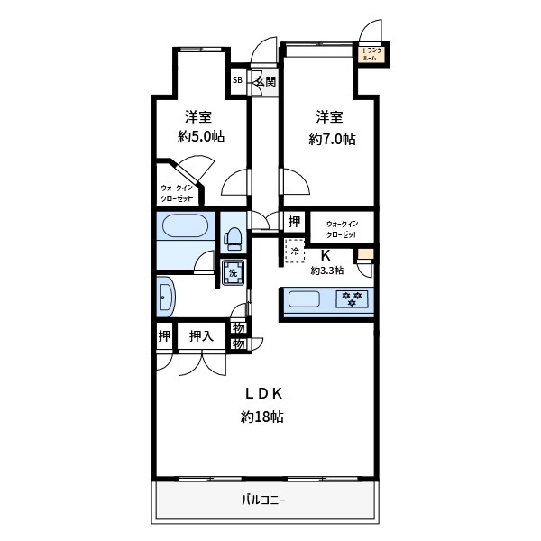 トキアス 間取り図