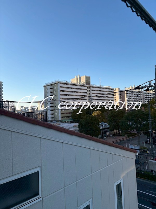 江口マンション ベランダ