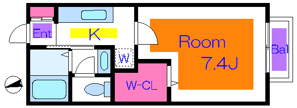 ハイツプラド  間取り