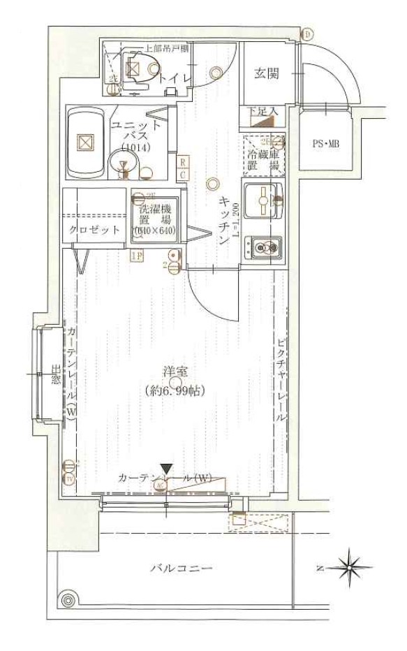 レジオス本所吾妻橋 間取り