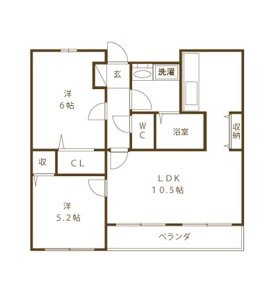 Primavera uno 間取り図