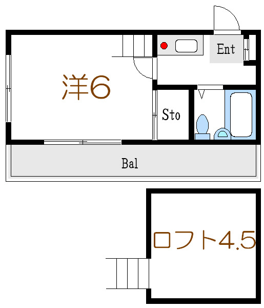 ラ・カサ・モーダ 間取り図