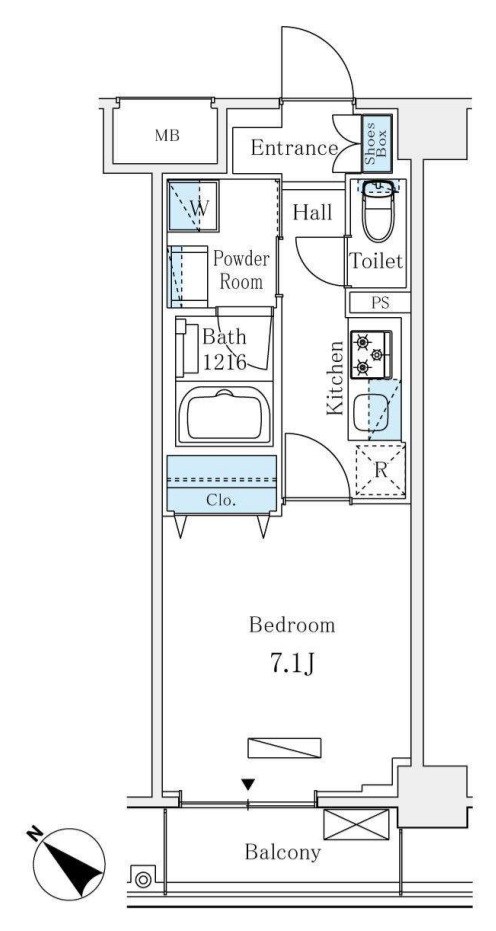 ＬＵＭＩＣＩＴＹ月島（ルミシティ月島） 間取り