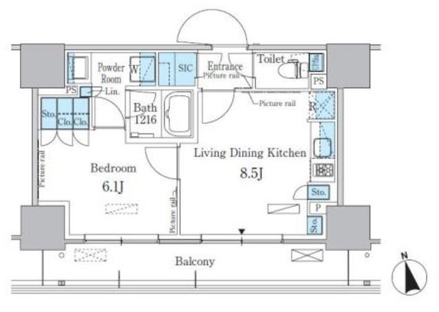 パークアクシス東陽町・親水公園  間取り