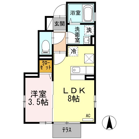 W.I.TパレスⅡ   間取り