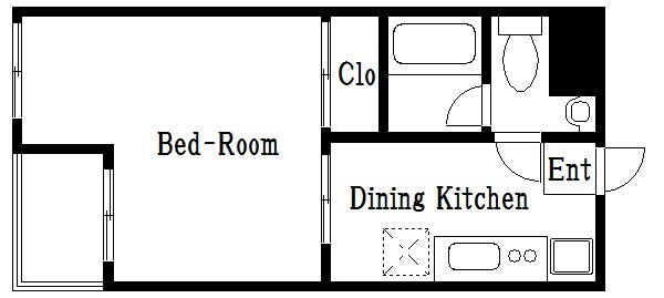 エスト東向島 間取り図