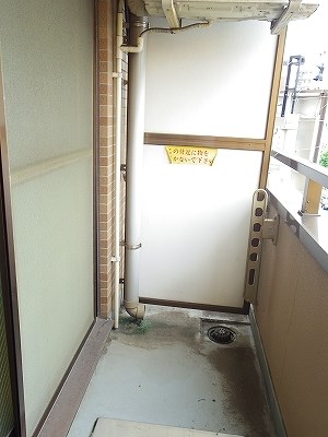 テルミニ菊川  ベランダ