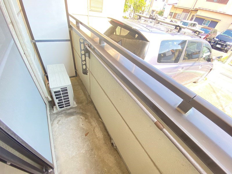 鎌倉ハイツ ベランダ