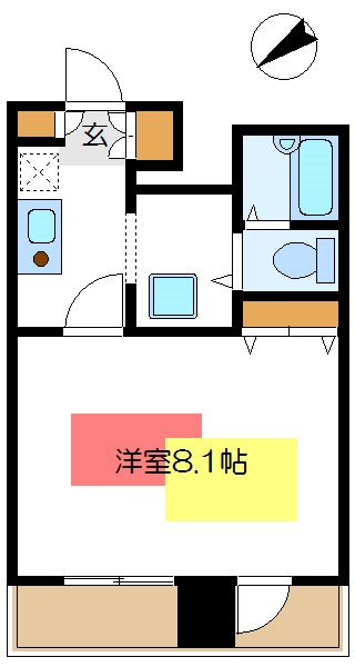 シティハイツ新小岩  間取り図