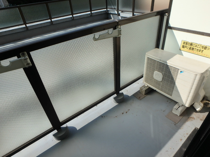 シティハイツ新小岩  ベランダ