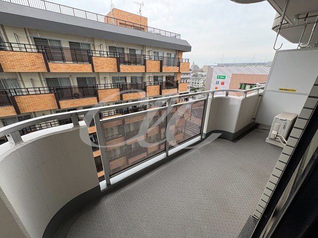 クイーンパレス浅伊 ベランダ