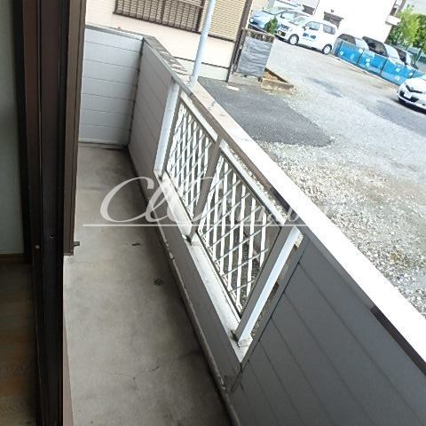 ファームハイツⅡ ベランダ