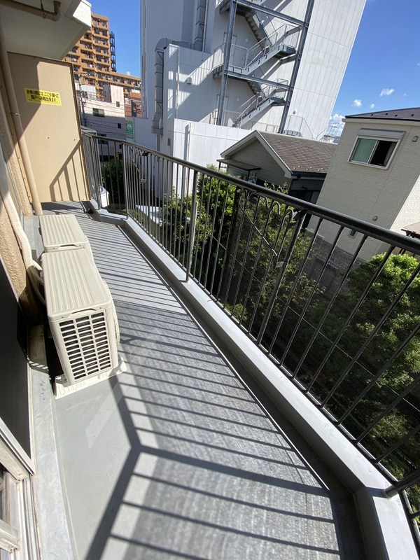 お花茶屋スカイマンション ベランダ