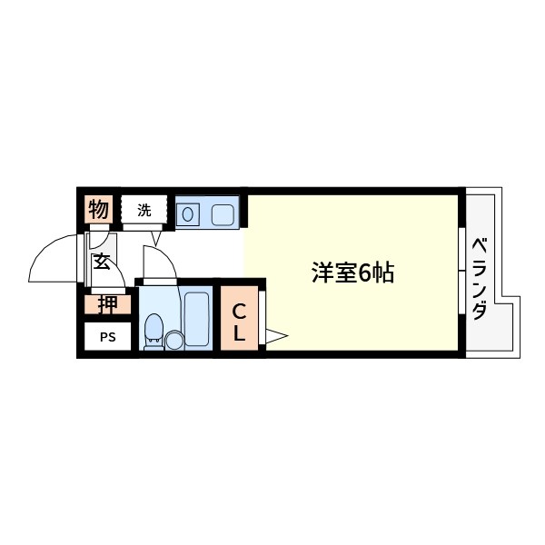 モンシェール新小岩   間取り図