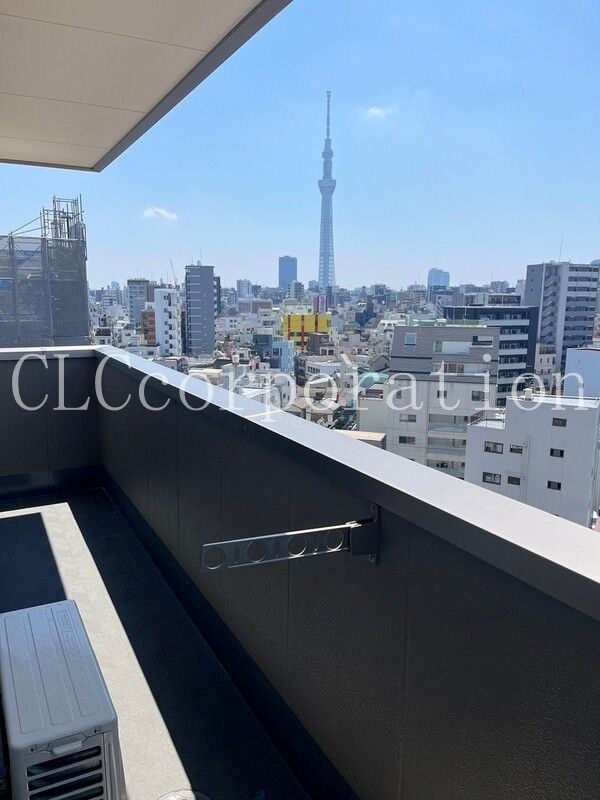 ルル浅草千束 ベランダ