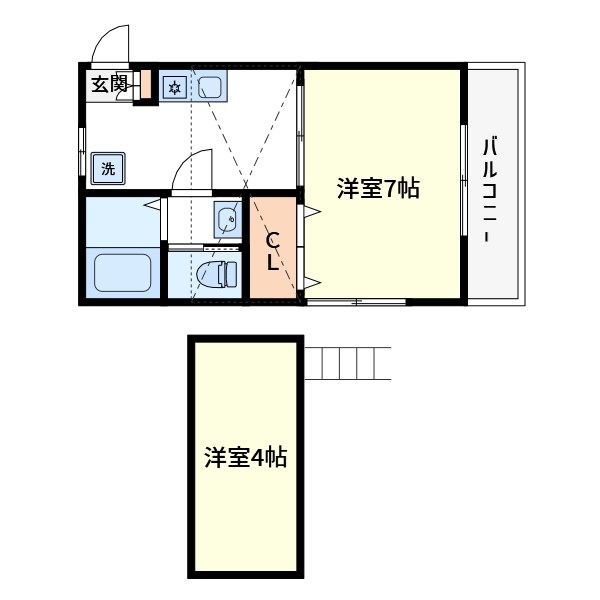 メゾン・ド・アミー 間取り