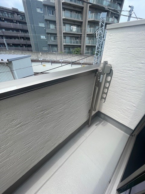 漆喰の家　高砂 ベランダ