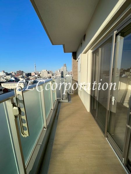 ラグゼナ東陽町 ベランダ