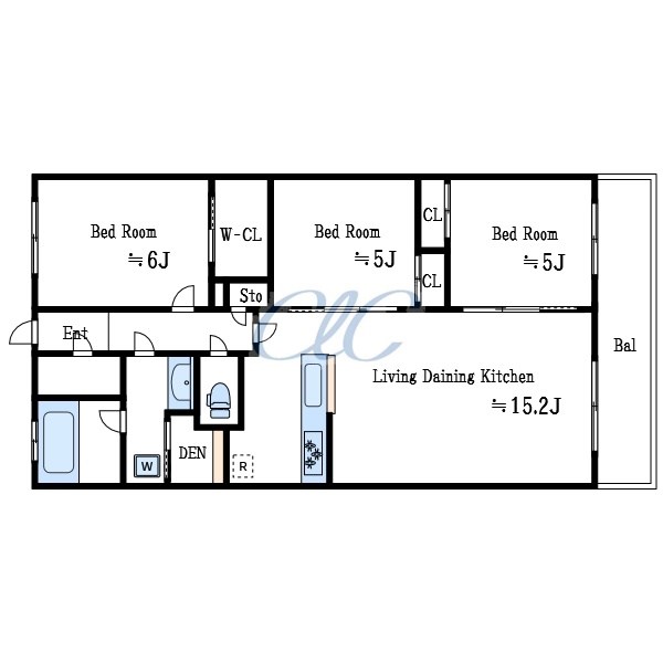 N-stage船堀 間取り図