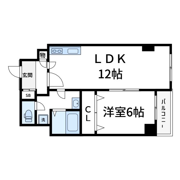 古市第三ビル 間取り