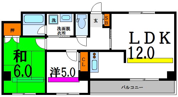 ガーデンコート杜乃郷 間取り図