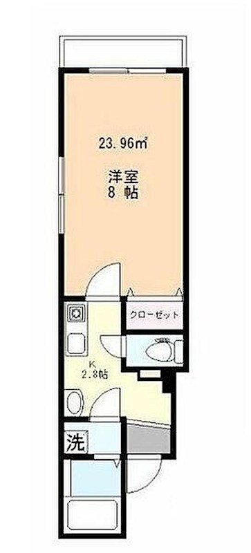 フランシオン北千住 間取り