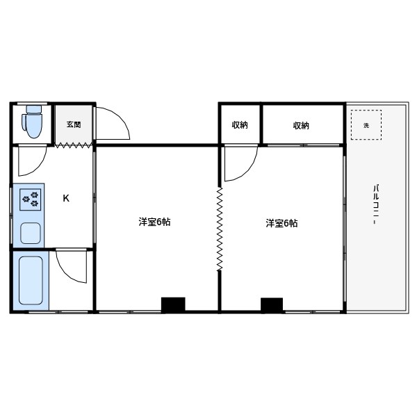 児玉ビル 間取り図