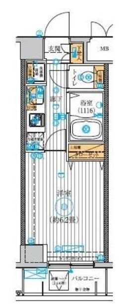 ル・リオン南砂町 間取り