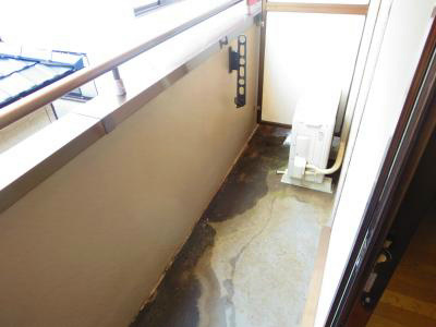 宇田川ハイツ ベランダ